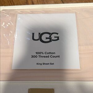 UGG King Sheet Set - Soft Pink